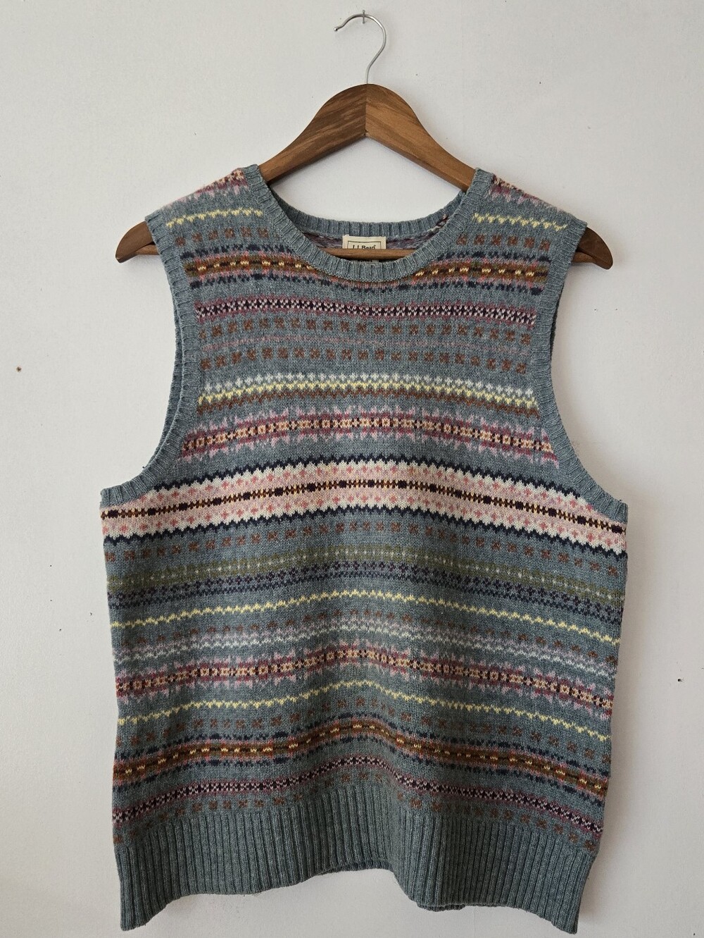 Lambswool Fair Isle Vest